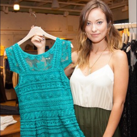 Yoana Baraschi Dresses & Skirts - Anthropology Yoana Baraschi Turquoise Dress